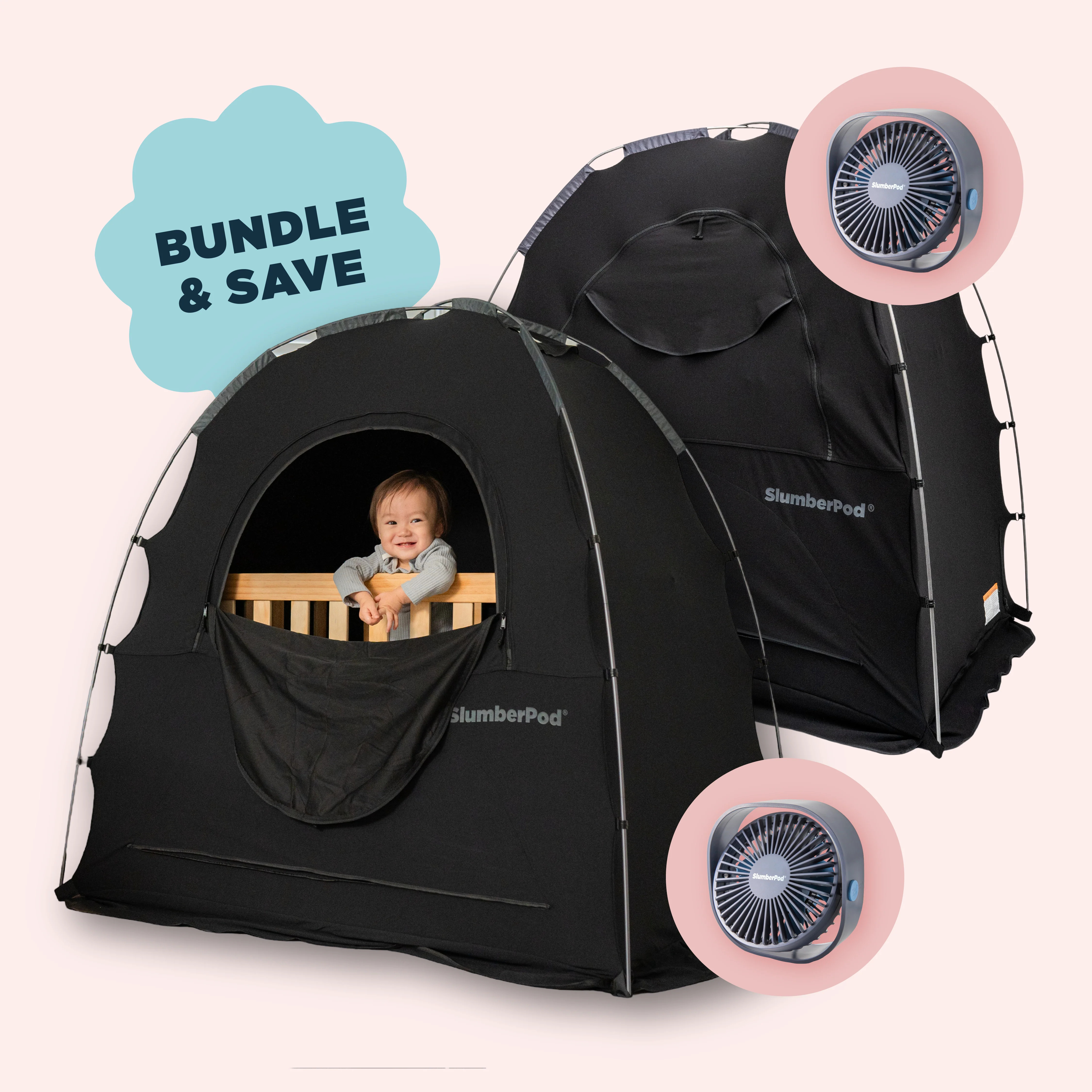 2 SlumberPods & 2 Fans | SlumberPod