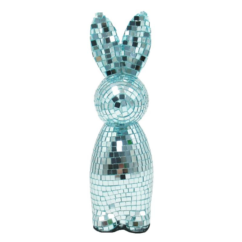 Bunny Brights Blue Disco Bunny, 8" | At Home