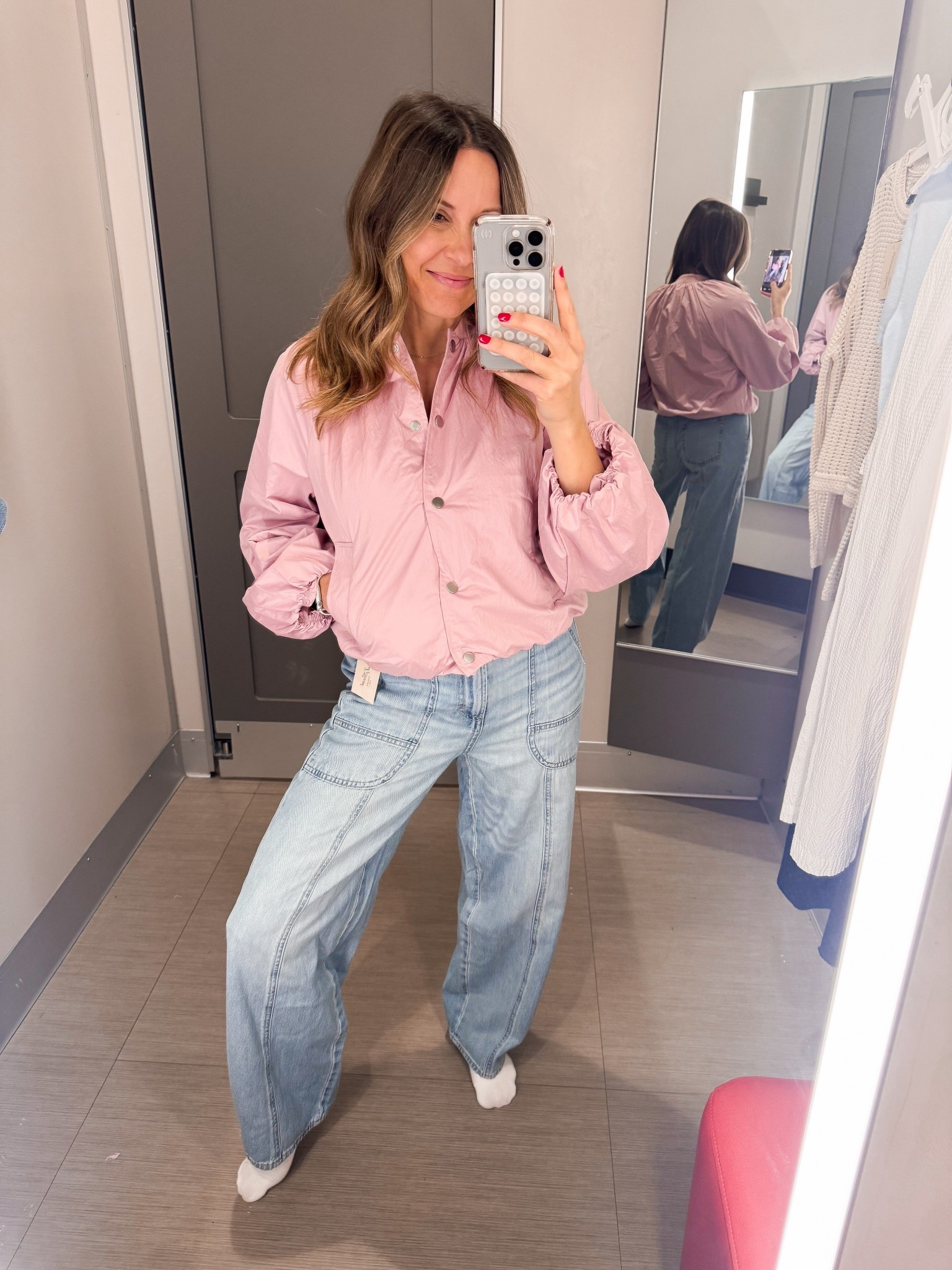 Jeans not available yet. Linked similar!!

#LTKgrwm #LTKOver40 #LTKdayinmylife