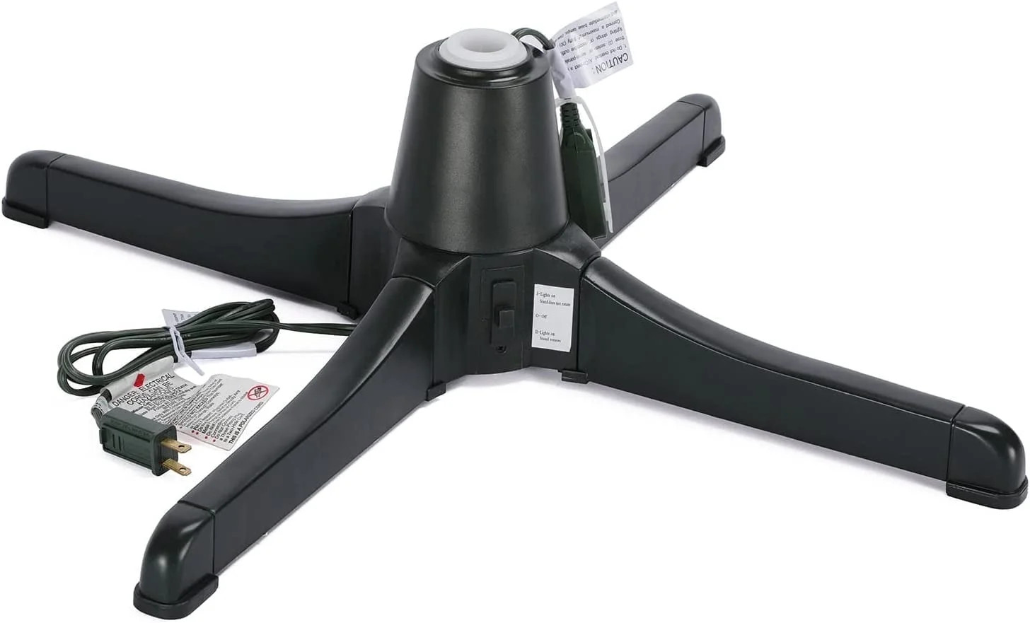 OasisCraft Rotating Christmas Tree Stand, 360-Degree Rotating Adjustable Tree Stand for up to 7.5... | Walmart (US)