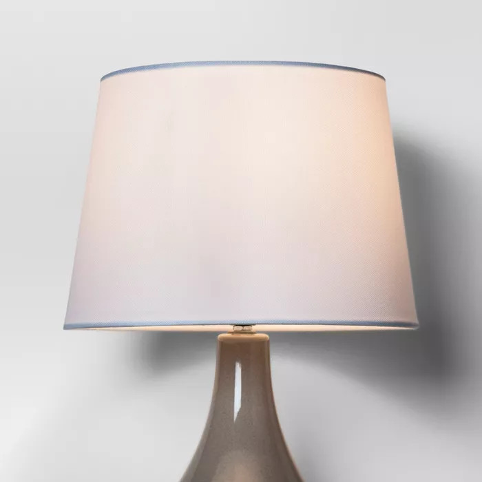 Linen Drum Lamp Shade White - Threshold™ | Target