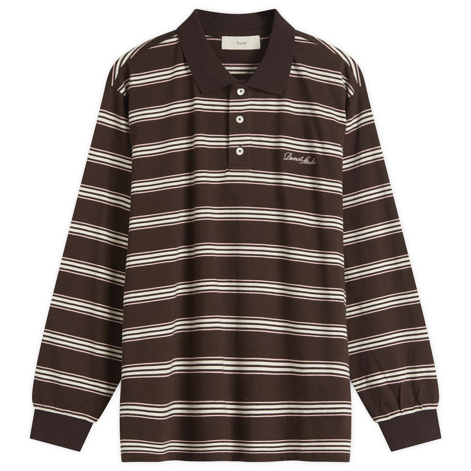 DUNST Long Sleeve Polo Top | END. Clothing