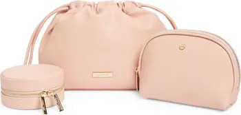 Camilla Vegan Leather Cosmetics Bag Set | Nordstrom