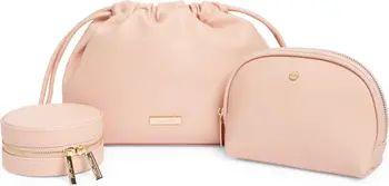 Camilla Vegan Leather Cosmetics Bag Set | Nordstrom
