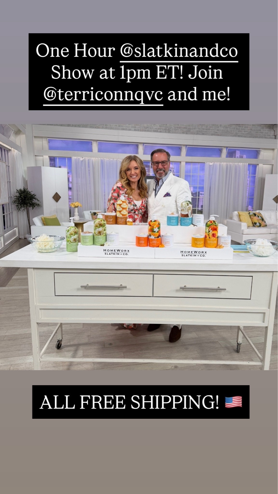 It’s Free Shipping Day at @QVC !! Join me at 1pm for an hour of Slatkin Home Fragrance and Body Care all newly discounted. I’ve tagged all the deals here!

#LTKdayinmylife