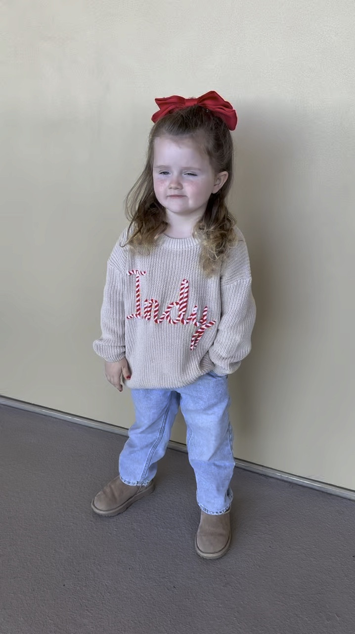 Personalized sweater, Disney outfit, Christmas outfit 

#LTKHoliday #LTKCyberWeek #LTKKids