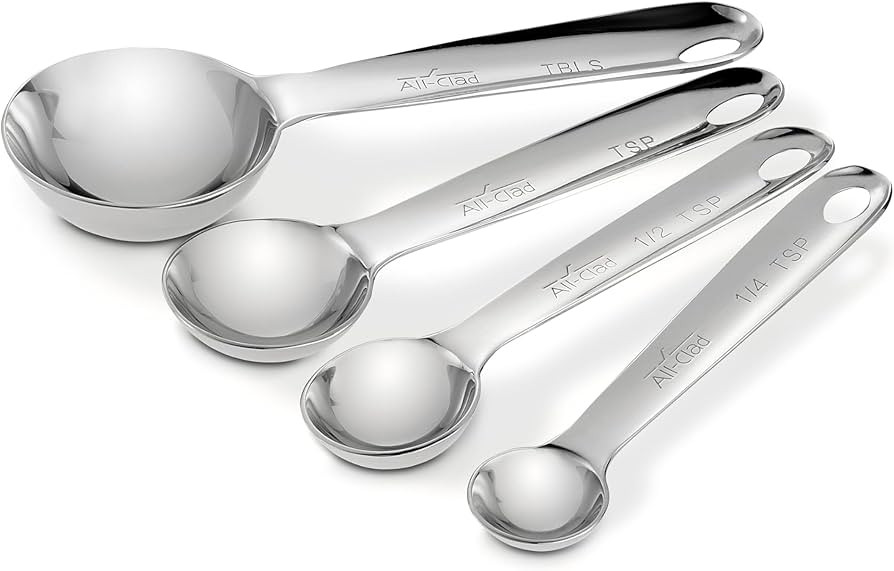 All-Clad Specialty Stainless Steel Kitchen Gadgets Measuring Spoons Kitchen Tools, Kitchen Hacks ... | Amazon (US)