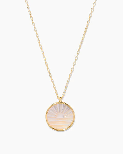 Sunset Etched Necklace | Gorjana