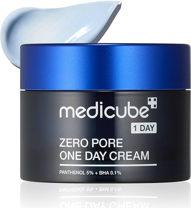 Medicube Zero Pore One-Day Cream 1.7 fl.oz - Visibly Smaller Pores, Controls Excess Oil - Pore Re... | Amazon (US)
