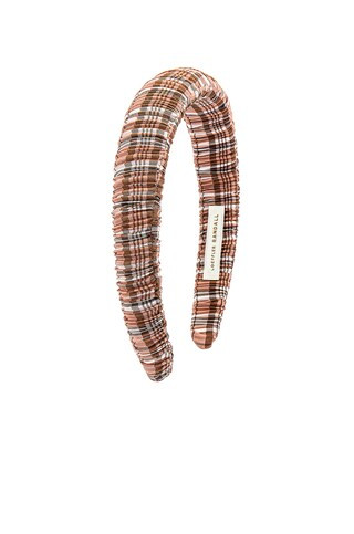 Loeffler Randall Marina Headband in Day Plaid from Revolve.com | Revolve Clothing (Global)