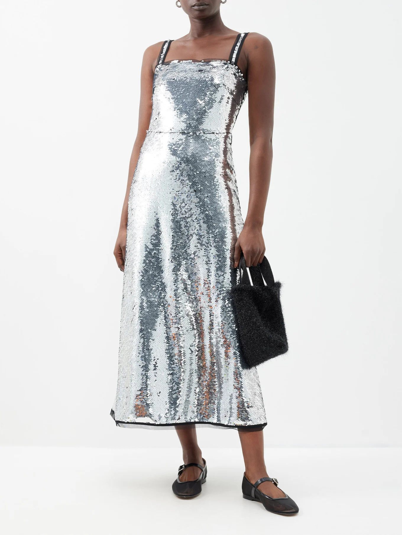 Miranda sequinned midi dress | Matches (UK)