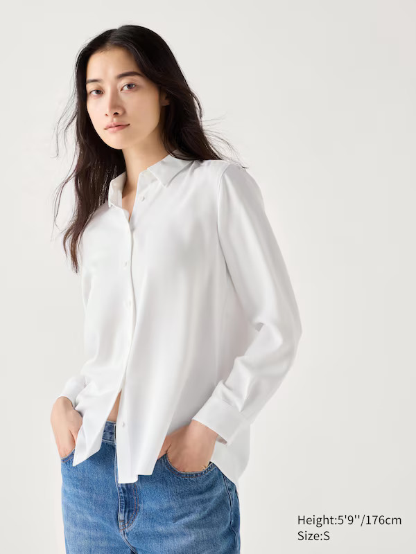 Rayon Blouse | UNIQLO (US)