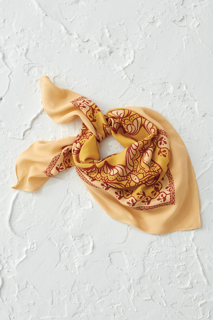 Flora Medallion Neckerchief | Coldwater Creek