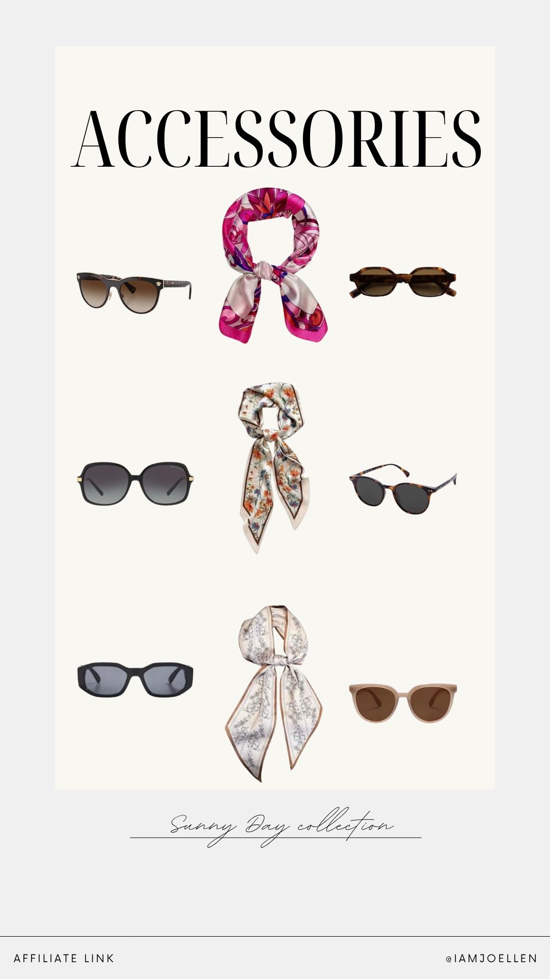 Brighten your sunny days with these chic accessories. From trendy sunglasses to elegant scarves, elevate your look with these must-have pieces. Perfect for summer vibes! 

 #SunnyDayStyle #FashionFinds #Accessories #LTKdayinmylife #LTKgrwm #LTKmomlife