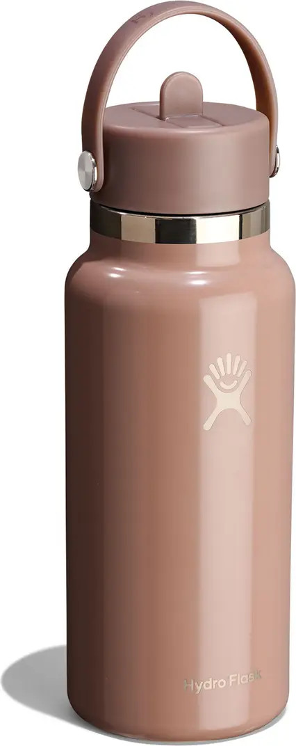 32-Ounce Wide Mouth Flex Straw Cap Water Bottle | Nordstrom