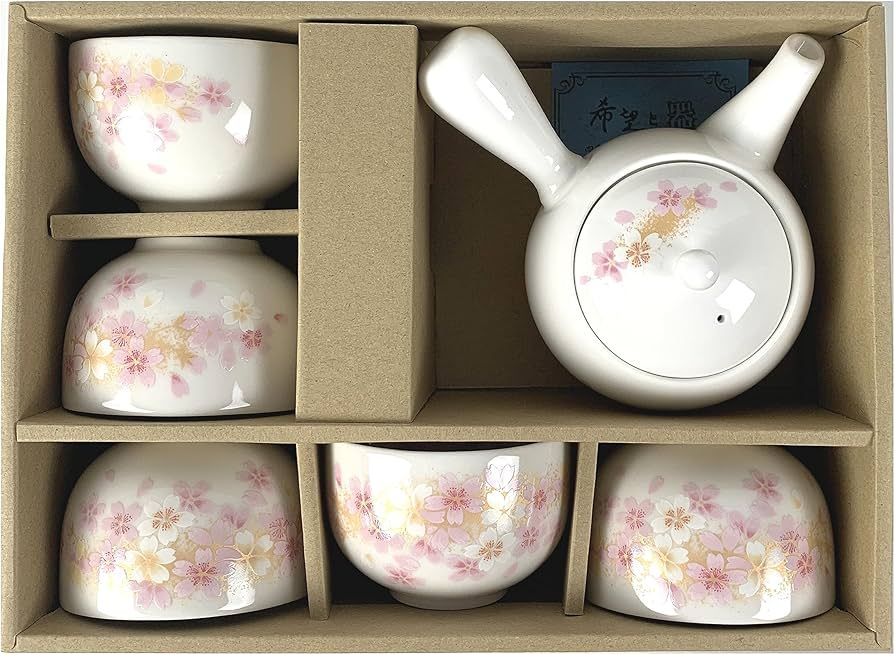 JapanBargain 4701, Japanese Tea Set Porcelain Teapot and Teacup Set For Adults, Chinese Asian Ori... | Amazon (US)