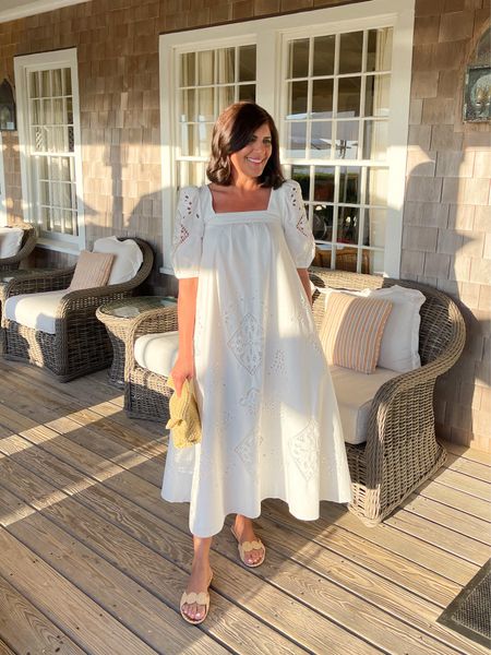 This gorgeous white dress is back in stock for the 2024 spring season! But it’s selling out fast. Fit’s true to size

#LTKwedding #LTKstyletip #LTKover40