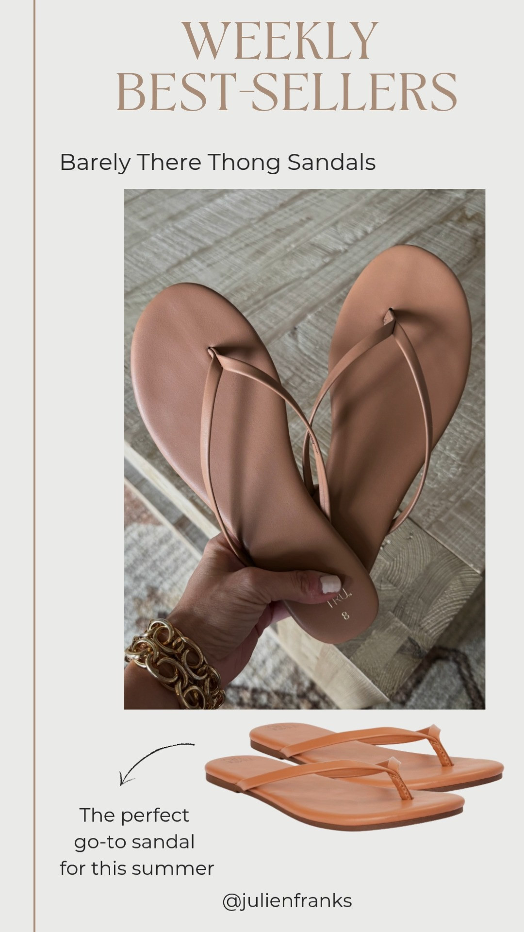  These shoes are perfect with a dress and to the pool! The neutral color goes with everything and the price is also so good. 🙌🏼

 

#LTKSeasonal #LTKdayinmylife #LTKootd