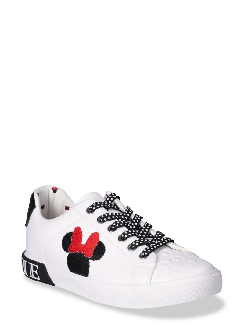 Disney Minnie Mouse Women's Low-top Court Sneakers | Walmart (US)