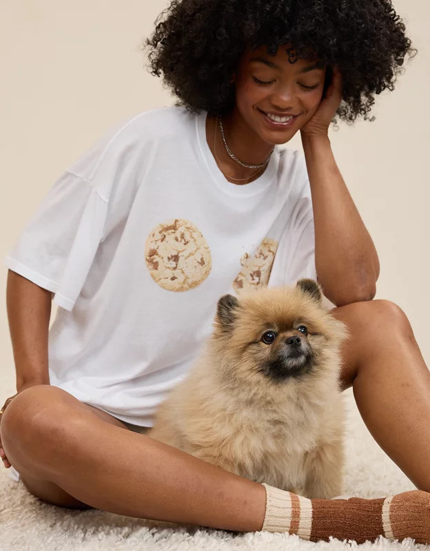 Aerie Sleep Happens Night Tee | Aerie