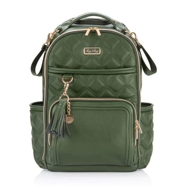 Miracle Boss Plus™ Large Olive Green Diaper Bag Backpack - First Candle Donation | Itzy Ritzy