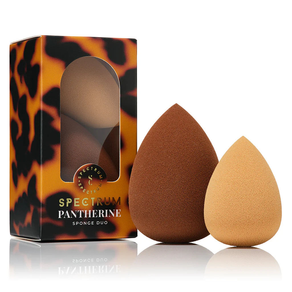Pantherine Sponge Duo | Makeup Sponges | Spectrum Collections | Spectrum Collections