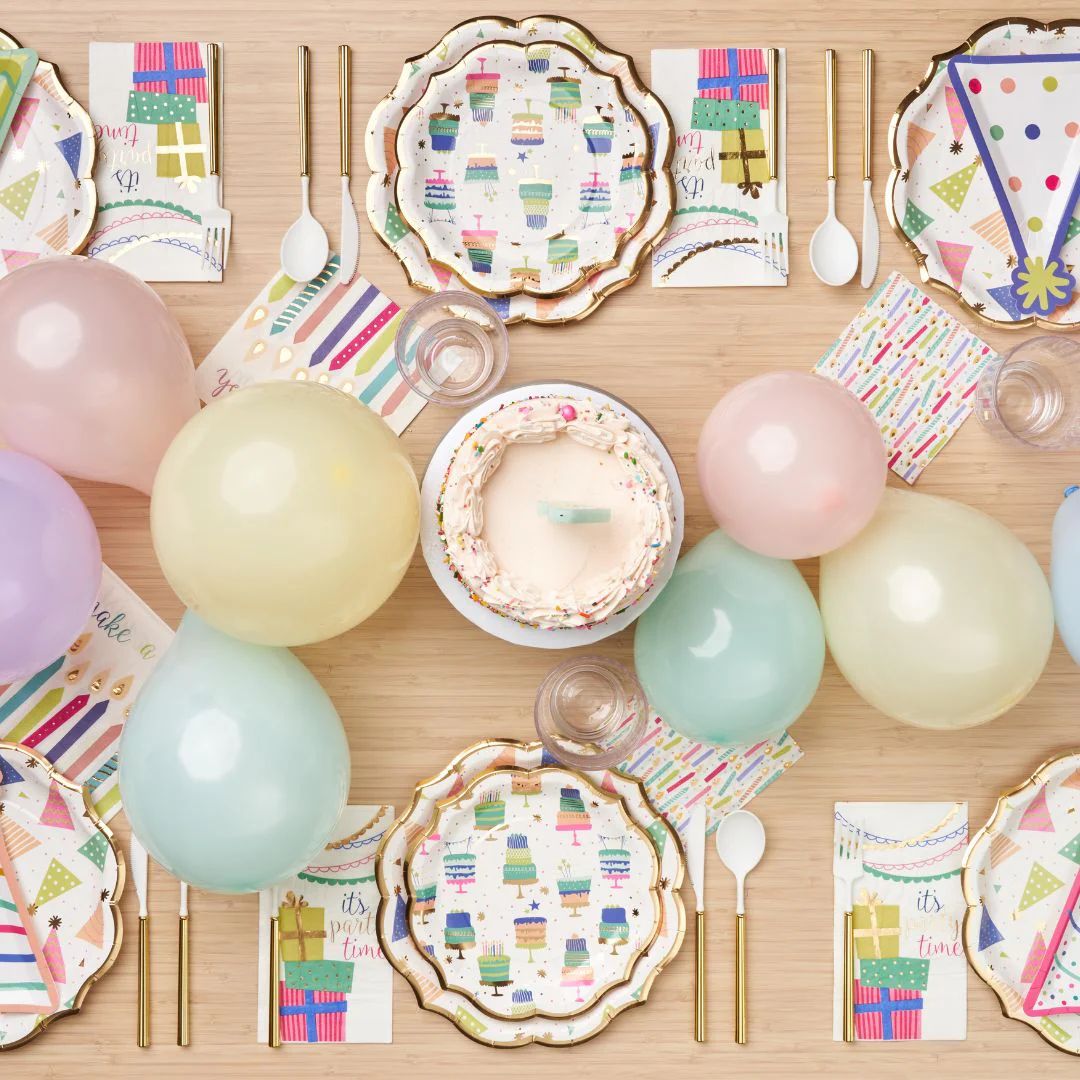 Birthday Candles Table Setting | Sophistiplate