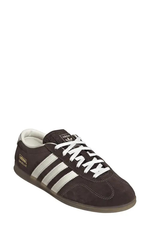 adidas Gazelle Lo Pro Sneaker in Coffee/off White/gum 3 at Nordstrom, Size 10 | Nordstrom