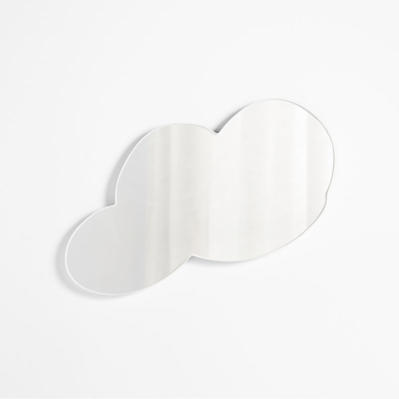 Dreamin' White Cloud Wall Mirror by Leanne Ford | Crate & Kids | Crate & Barrel