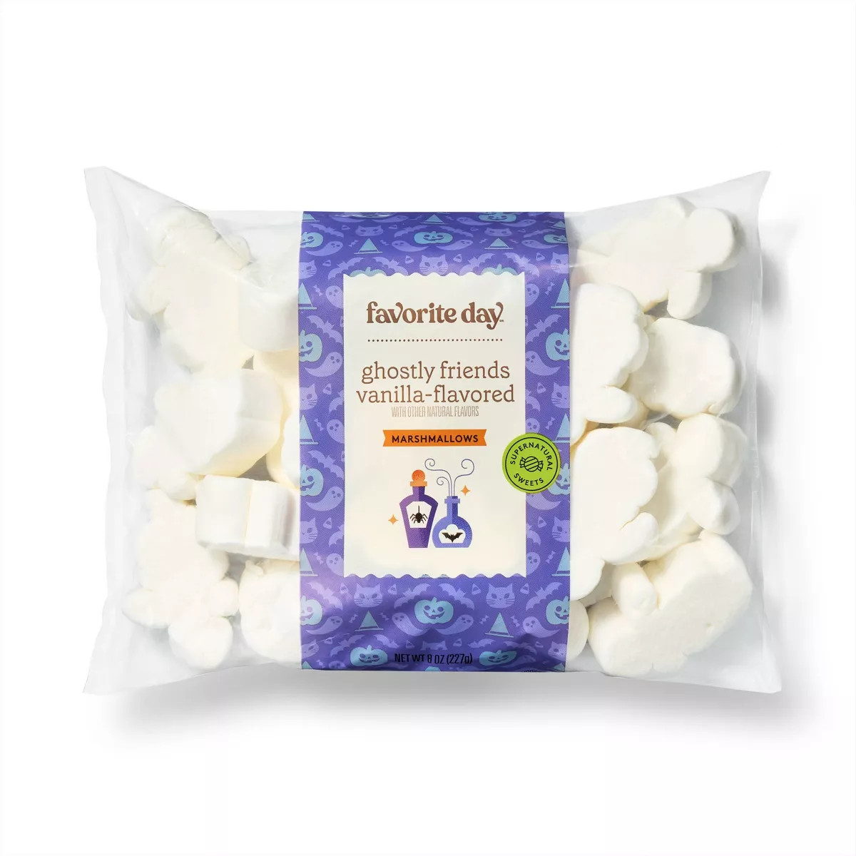 Halloween Ghostly Friends Vanilla-Flavored with Other Natural Flavors Marshmallows - 8oz - Favori... | Target
