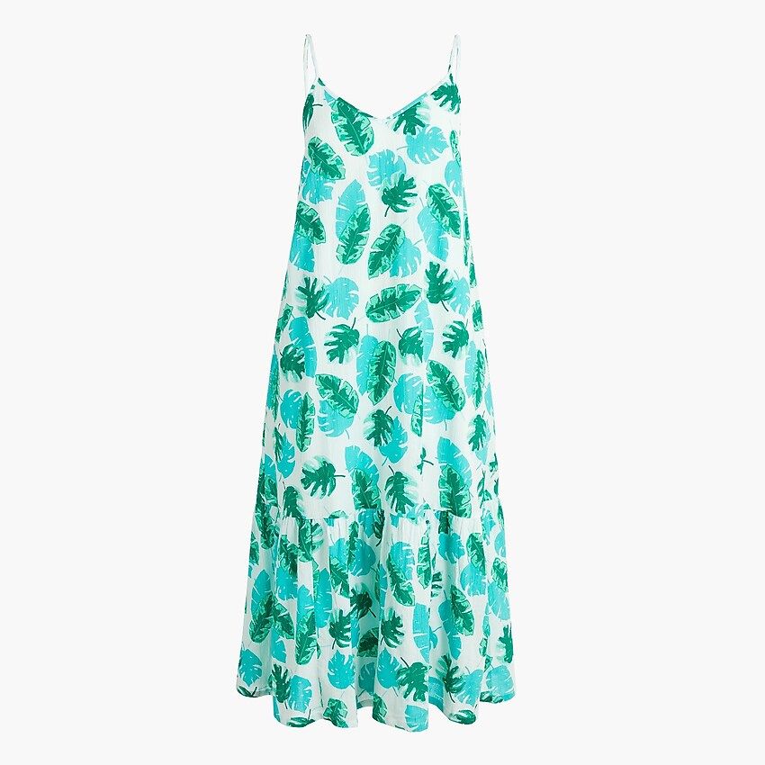 Sleeveless V-neck midi dress | J.Crew Factory