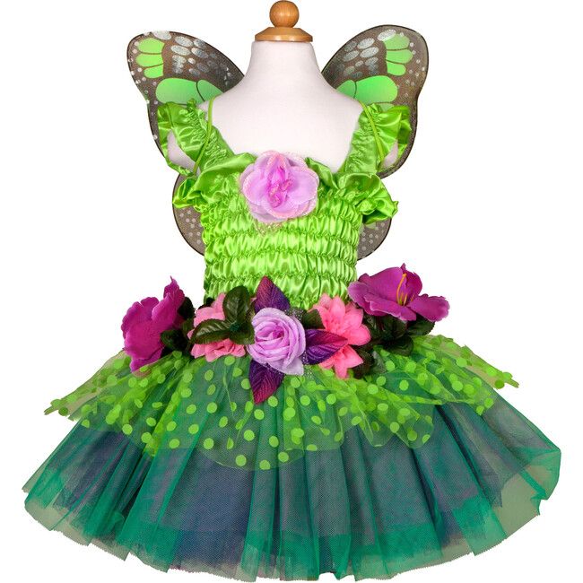 Fairy Blooms Deluxe Dress, Green | Maisonette