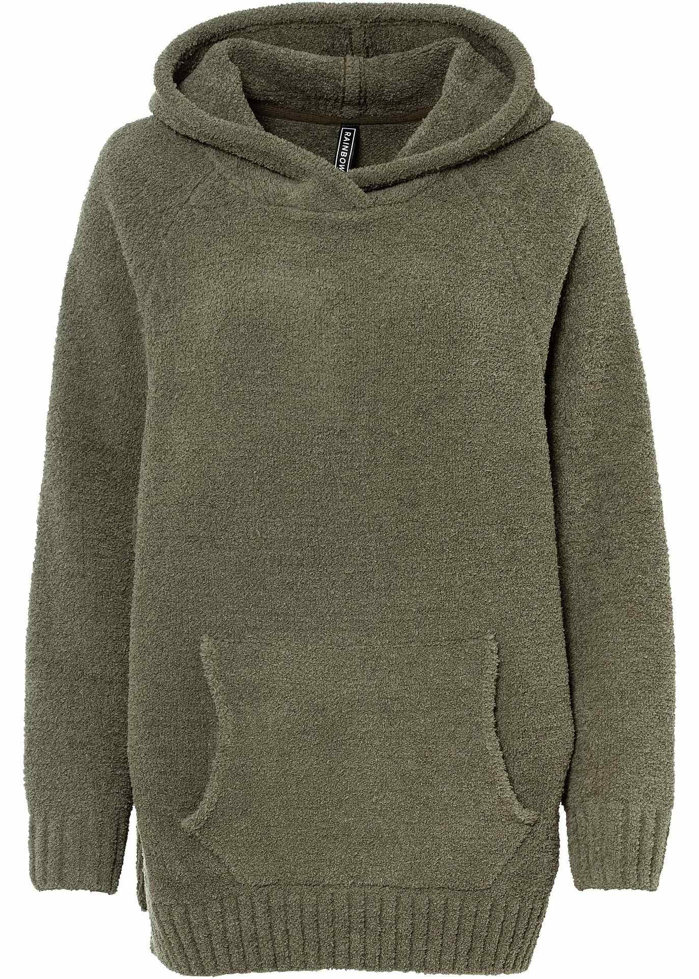 Pull à capuche en maille peluche | Bonprix FR