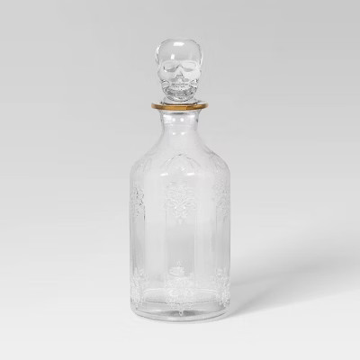 33.82oz Glass Skull Beverage Carafe - Threshold™ | Target