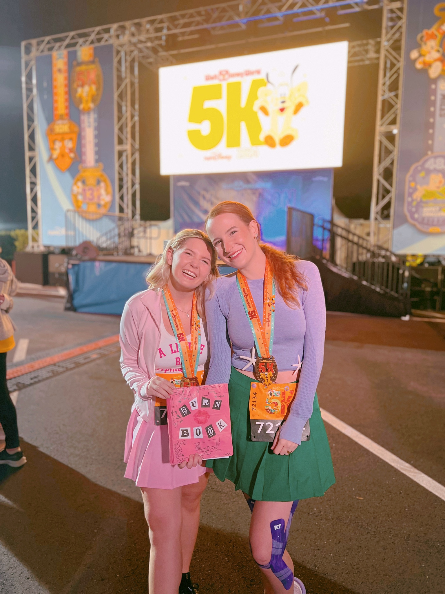 Mean Girls take on RunDisney! Aurora and Ariel run a Disney 5K