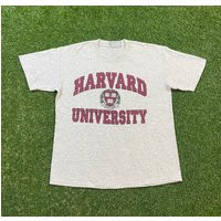 Vintage Harvard University T Shirt Tee Lee Made USA Size Medium M Ncaa College Classic Law Ivy League Cambridge Massachusetts 1990S 90S | Etsy (US)