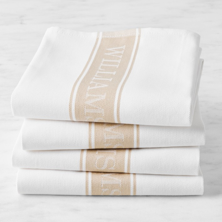 Williams Sonoma Classic Logo Towels, Set of 4 | Williams-Sonoma
