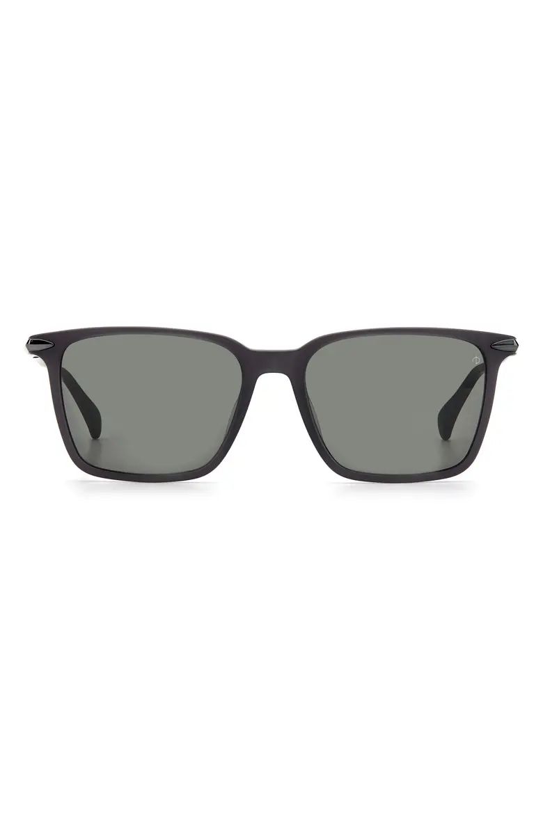 rag & bone 55mm Polarized Square Sunglasses | Nordstrom | Nordstrom