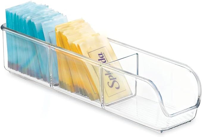 iDesign Plastic Packet Organizer Kitchen Storage Containers for Sugar, Salt, Pepper, Sweeteners, ... | Amazon (US)