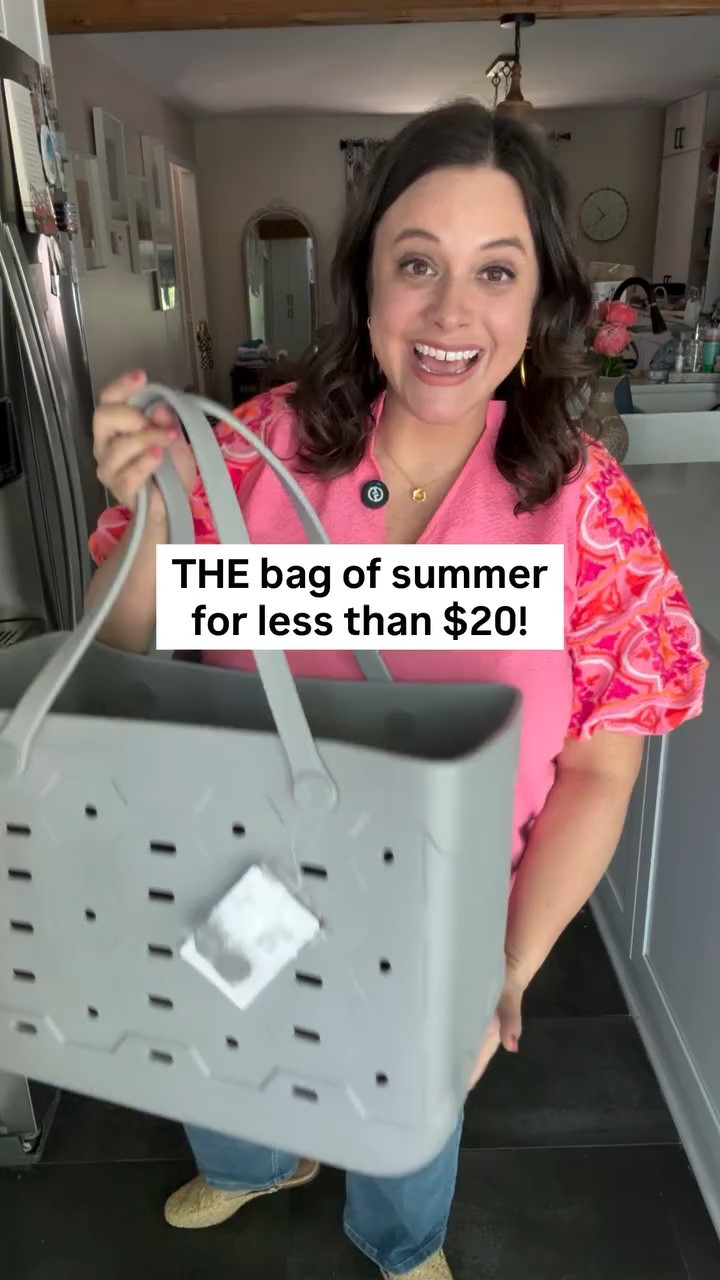 Every spring I try to find a great gift that is under $15. The gift you can give for Mother’s Day, teacher gifts, and keep one for yourself too because the deal is so good.

This year, it’s this sturdy beach bag. I saw that it was similar to a $100 version but for $15-$19 (depending on the color) I didn’t believe it.

Well, I was blown away. This bag is FANTASTIC. It’s sturdy, a great size and lighter in a way that makes it better than the original. 

You will be shocked. Order for gifts. Order for summer. Order before it sells out. 4,000 five star reviews for a reason. 

#LTKHome #LTKmomlife #LTKOver40