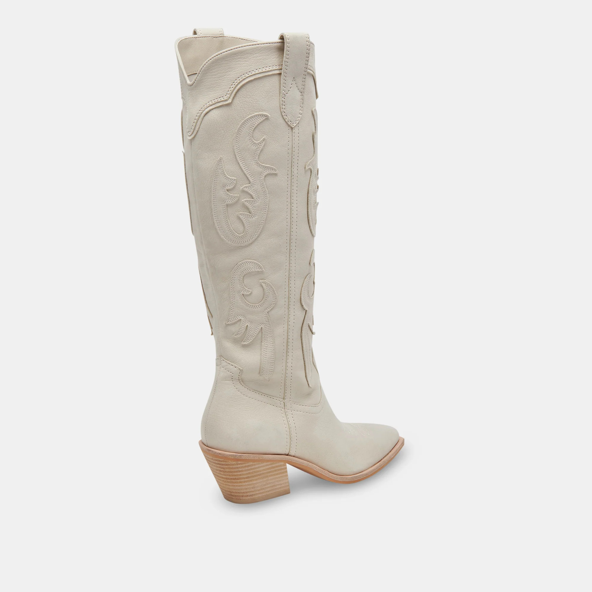 SAMSIN BOOTS IVORY NUBUCK | DolceVita.com