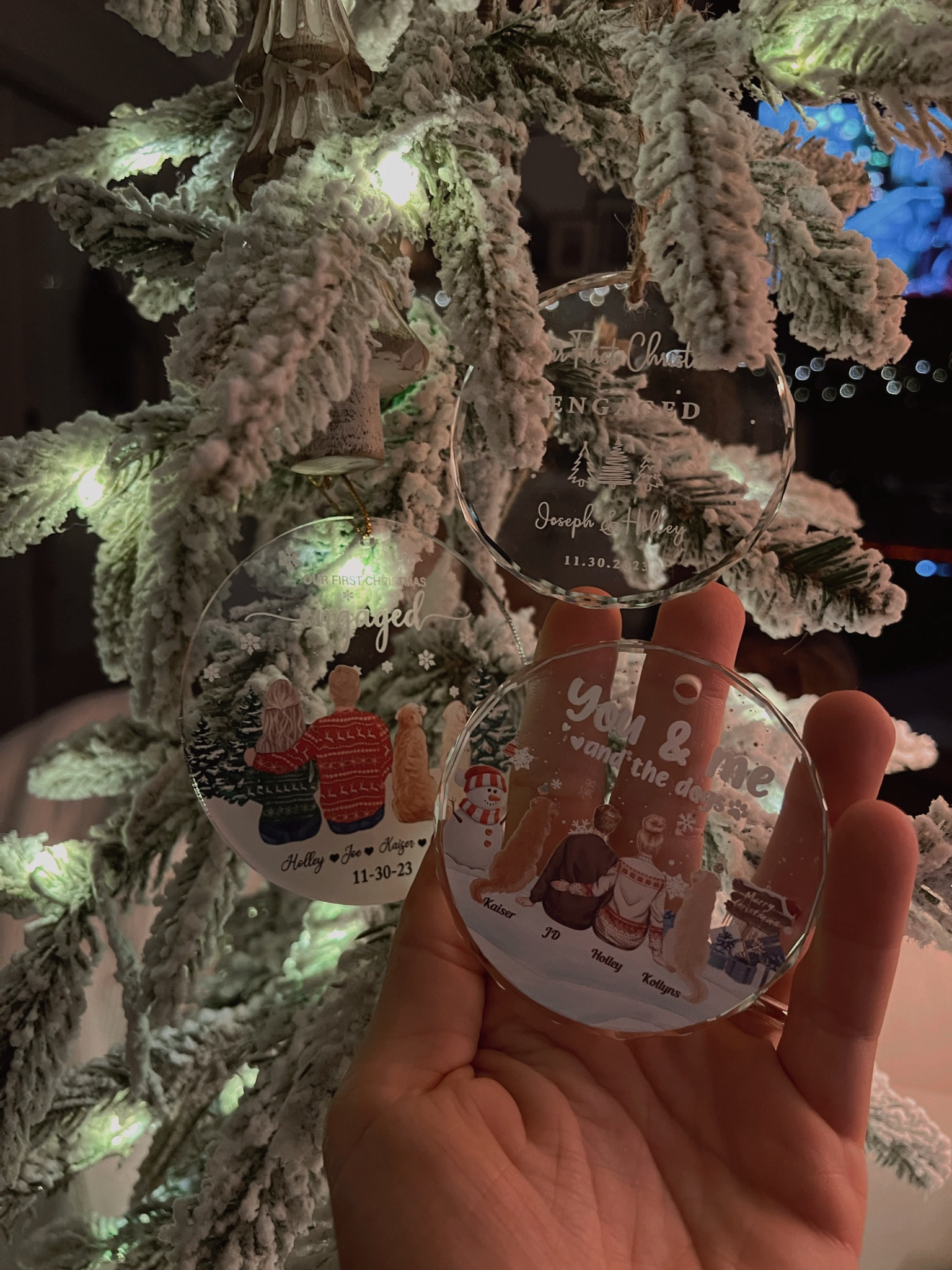 Obsessed. Custom ornaments✨🎅🏻🥹🎄💍

Small shop / Christmas / engaged / gift idea / Holley Gabrielle 

#LTKSeasonal #LTKfindsunder50 #LTKGiftGuide