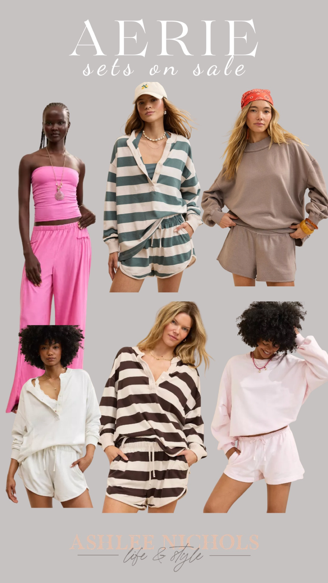 Sets from aerie on sale 