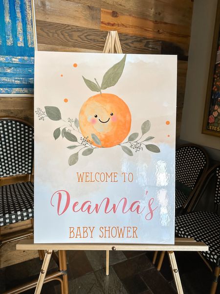 Cutie on the Way Baby Shower Welcome Sign

#LTKparties