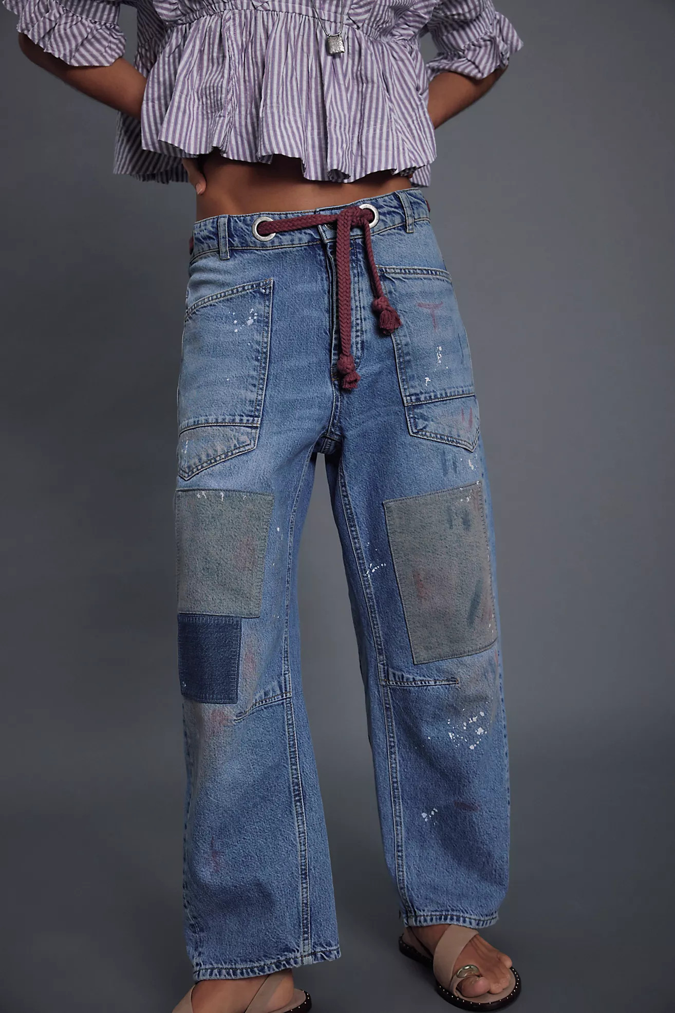 We The Free Moxie Pull-On Barrel Jeans | Free People (Global - UK&FR Excluded)