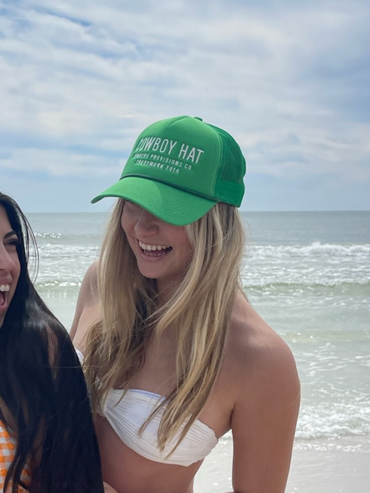 Sendero green cowboy hat trucker hat! I got so many compliments on the beach with this hat. It's a perfect transitional hat and is a perfect tanning hat! It truly looks good on anyone and truly completed my pickleball outfit!

#LTKfindsunder50 #LTKswim #LTKU