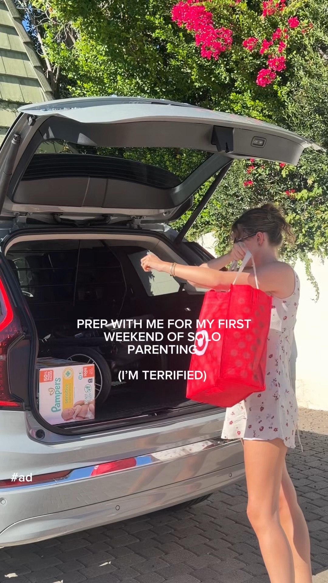 #ad Type B Madeleine has left the building. We’re thinking AHEAD these days 🐣 #TargetPartner #Target #PampersSwaddlers @target @pampersus #ltkit