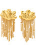 The Chloé Shells fringed drop earrings | Harvey Nichols