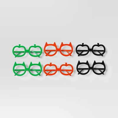 6ct Novelty Glasses Party Favors - Hyde and EEK! Boutique™ | Target