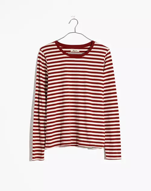 Northside Long-Sleeve Vintage Tee in Driggs Stripe | Madewell